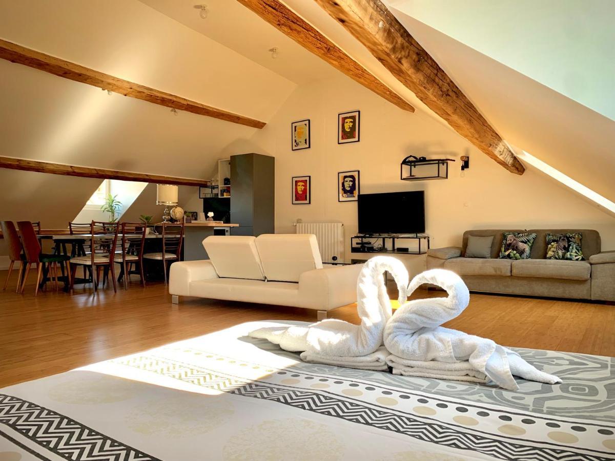 בסאנקון Les Fabuleux Appartements Du Coeur De Ville - Place Victor Hugo מראה חיצוני תמונה