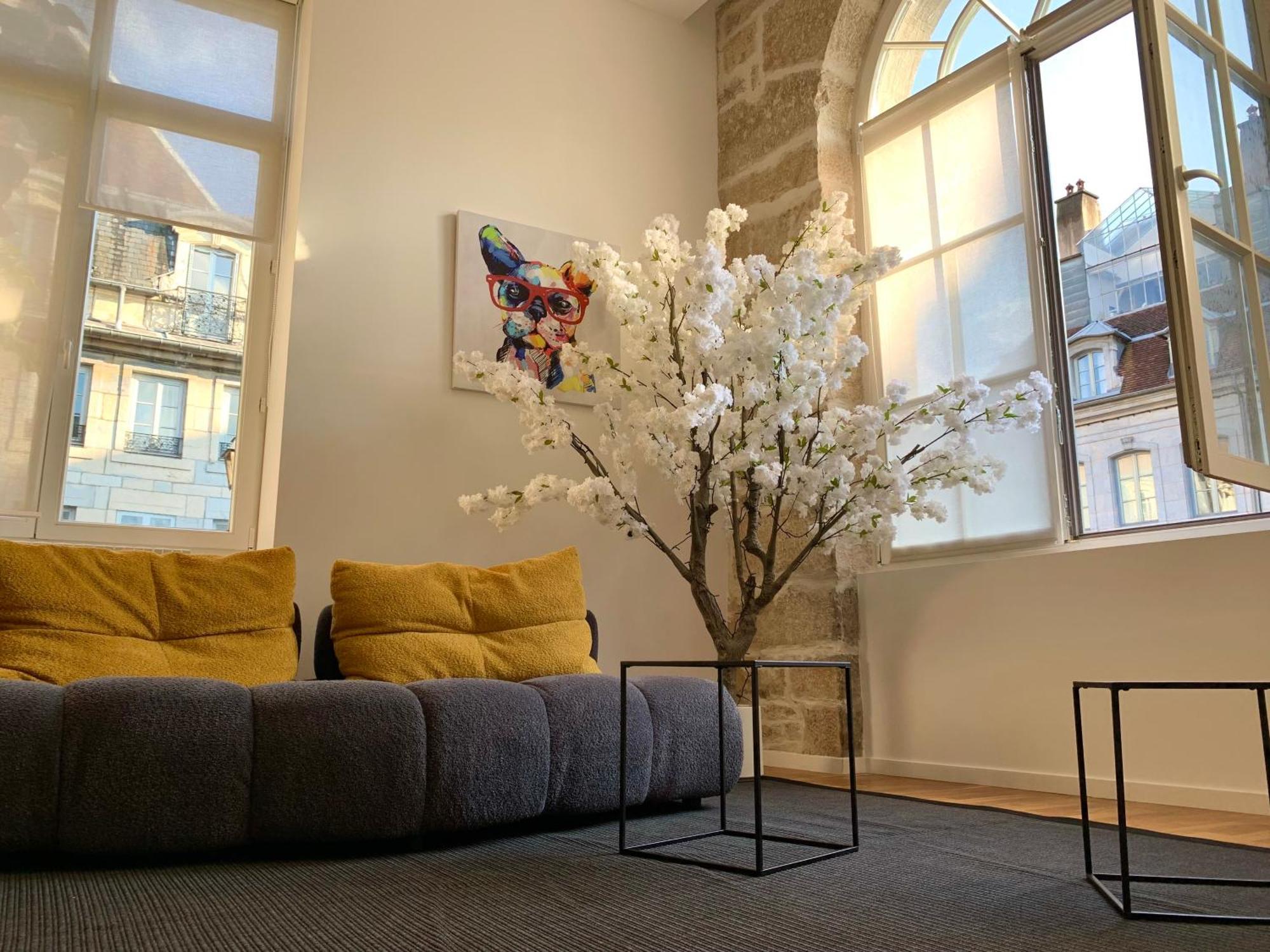 בסאנקון Les Fabuleux Appartements Du Coeur De Ville - Place Victor Hugo מראה חיצוני תמונה